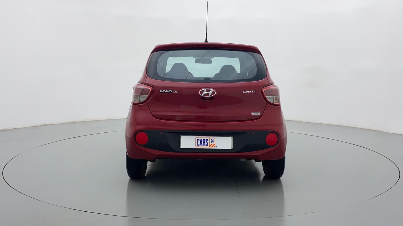 2017 Hyundai Grand i10 SPORTZ 1.2 KAPPA VTVT, Petrol, Manual, 96,728 km, Back/Rear