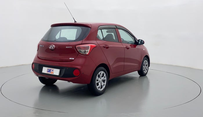 2017 Hyundai Grand i10 SPORTZ 1.2 KAPPA VTVT, Petrol, Manual, 96,728 km, Right Back Diagonal