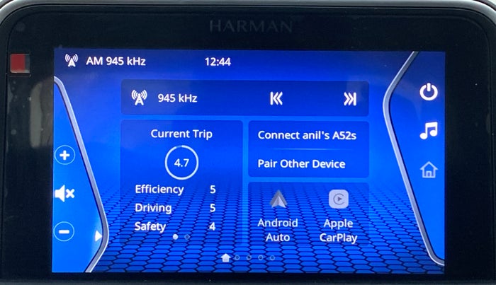 2021 Tata PUNCH ACCOMPLISHED AMT, Petrol, Automatic, 10,218 km, Infotainment System