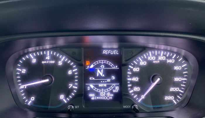 2021 Tata PUNCH ACCOMPLISHED AMT, Petrol, Automatic, 10,218 km, Odometer Image