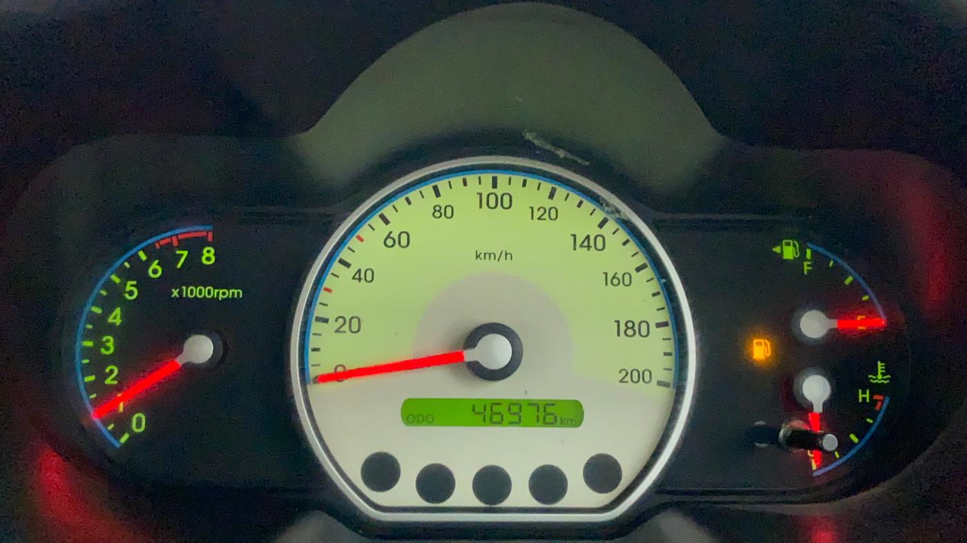 2010 Hyundai i10 MAGNA 1.2, Petrol, Manual, 47,586 km, Odometer Image