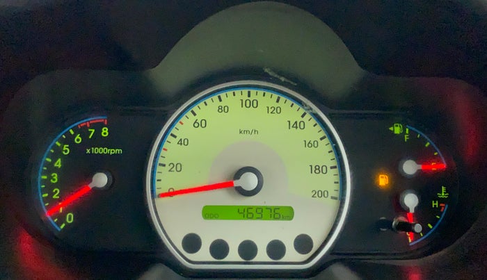 2010 Hyundai i10 MAGNA 1.2, Petrol, Manual, 47,586 km, Odometer Image