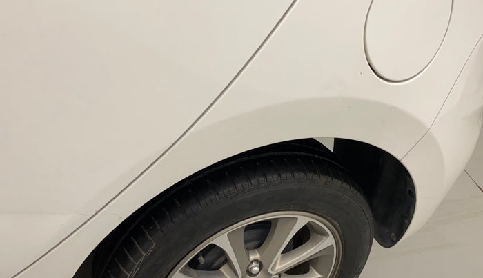 2018 Hyundai Grand i10 SPORTZ AT 1.2 KAPPA VTVT, Petrol, Automatic, 17,497 km, Left quarter panel - Minor scratches