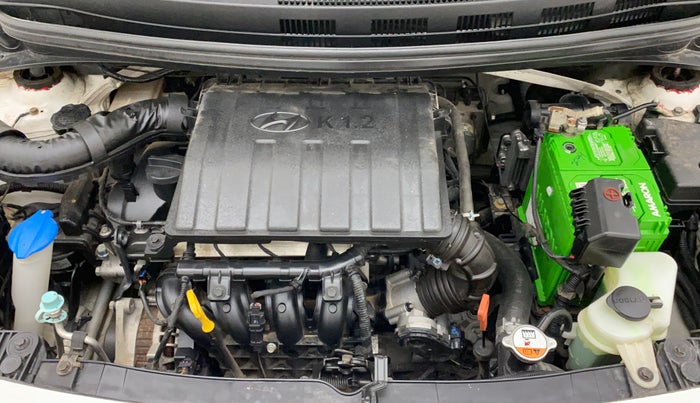 2018 Hyundai Grand i10 SPORTZ AT 1.2 KAPPA VTVT, Petrol, Automatic, 17,497 km, Open Bonet