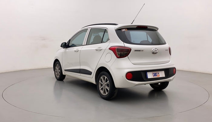 2018 Hyundai Grand i10 SPORTZ AT 1.2 KAPPA VTVT, Petrol, Automatic, 17,497 km, Left Back Diagonal