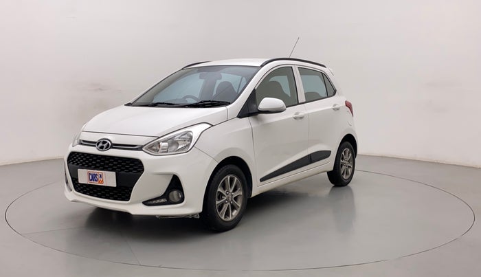 2018 Hyundai Grand i10 SPORTZ AT 1.2 KAPPA VTVT, Petrol, Automatic, 17,497 km, Left Front Diagonal