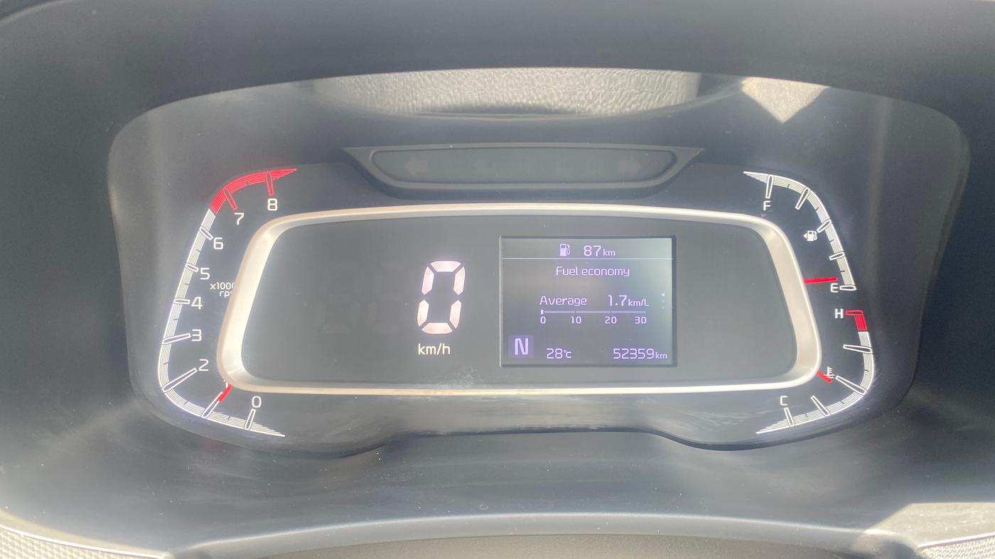 2021 KIA SONET HTK PLUS 1.0 IMT, Petrol, Manual, 52,351 km, Odometer Image
