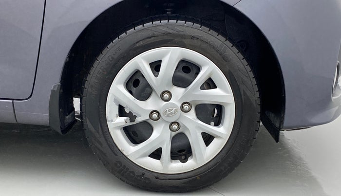 2017 Hyundai Grand i10 MAGNA 1.2 KAPPA VTVT, Petrol, Manual, 17,556 km, Right Front Wheel