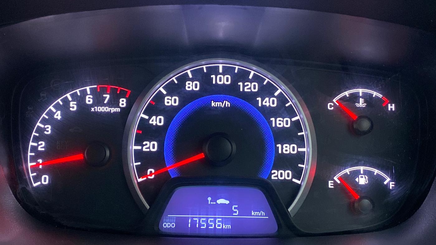 2017 Hyundai Grand i10 MAGNA 1.2 KAPPA VTVT, Petrol, Manual, 17,556 km, Odometer Image