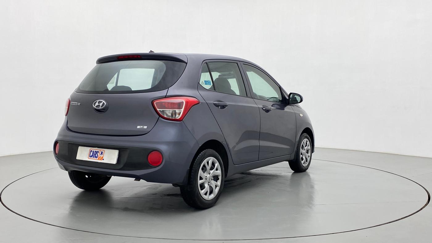 2017 Hyundai Grand i10 MAGNA 1.2 KAPPA VTVT, Petrol, Manual, 17,556 km, Right Back Diagonal