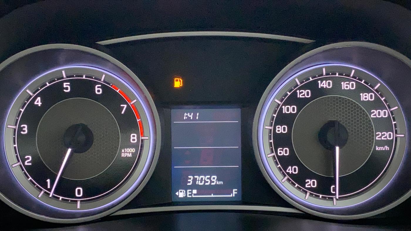 2020 Maruti Dzire VXI, Petrol, Manual, 37,206 km, Odometer Image