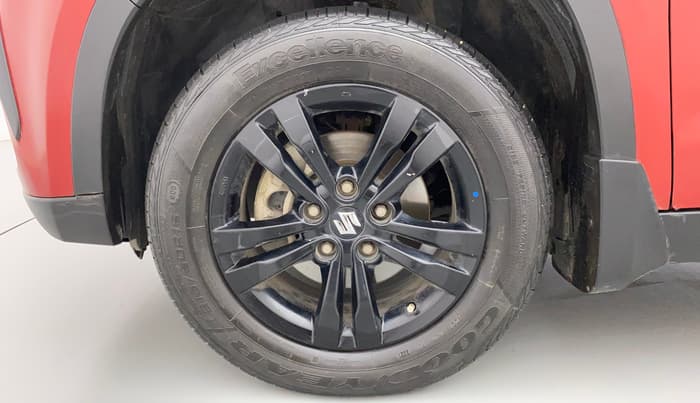 2019 Maruti Vitara Brezza ZDI PLUS AT DUAL TONE, Diesel, Automatic, 67,444 km, Left Front Wheel
