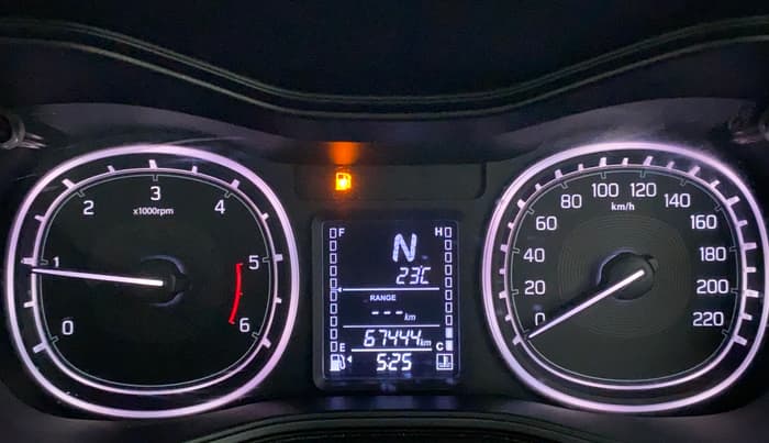 2019 Maruti Vitara Brezza ZDI PLUS AT DUAL TONE, Diesel, Automatic, 67,444 km, Odometer Image