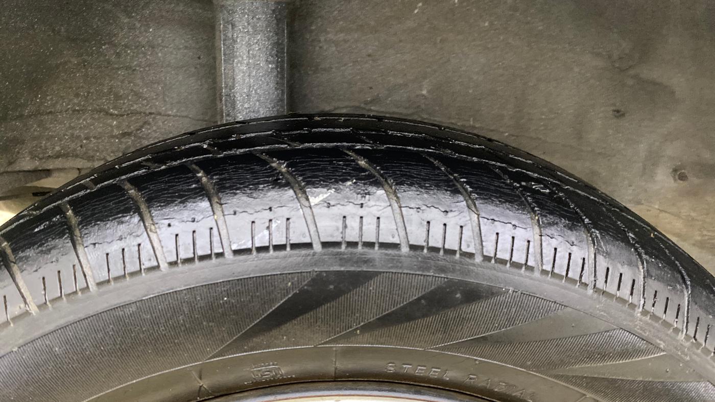 2019 Honda Amaze 1.2L I-VTEC S, Petrol, Manual, 28,144 km, Right Rear Tyre Tread