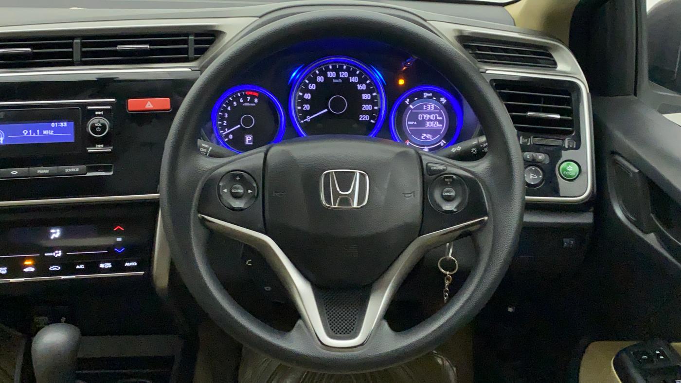 2014 Honda City 1.5L I-VTEC SV CVT, Petrol, Automatic, 79,407 km, Steering Wheel Close Up