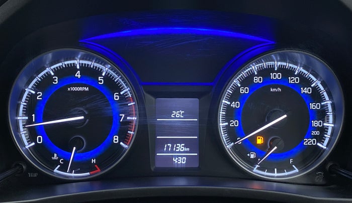 2019 Maruti Baleno DELTA PETROL 1.2, Petrol, Manual, 17,136 km, Odometer Image