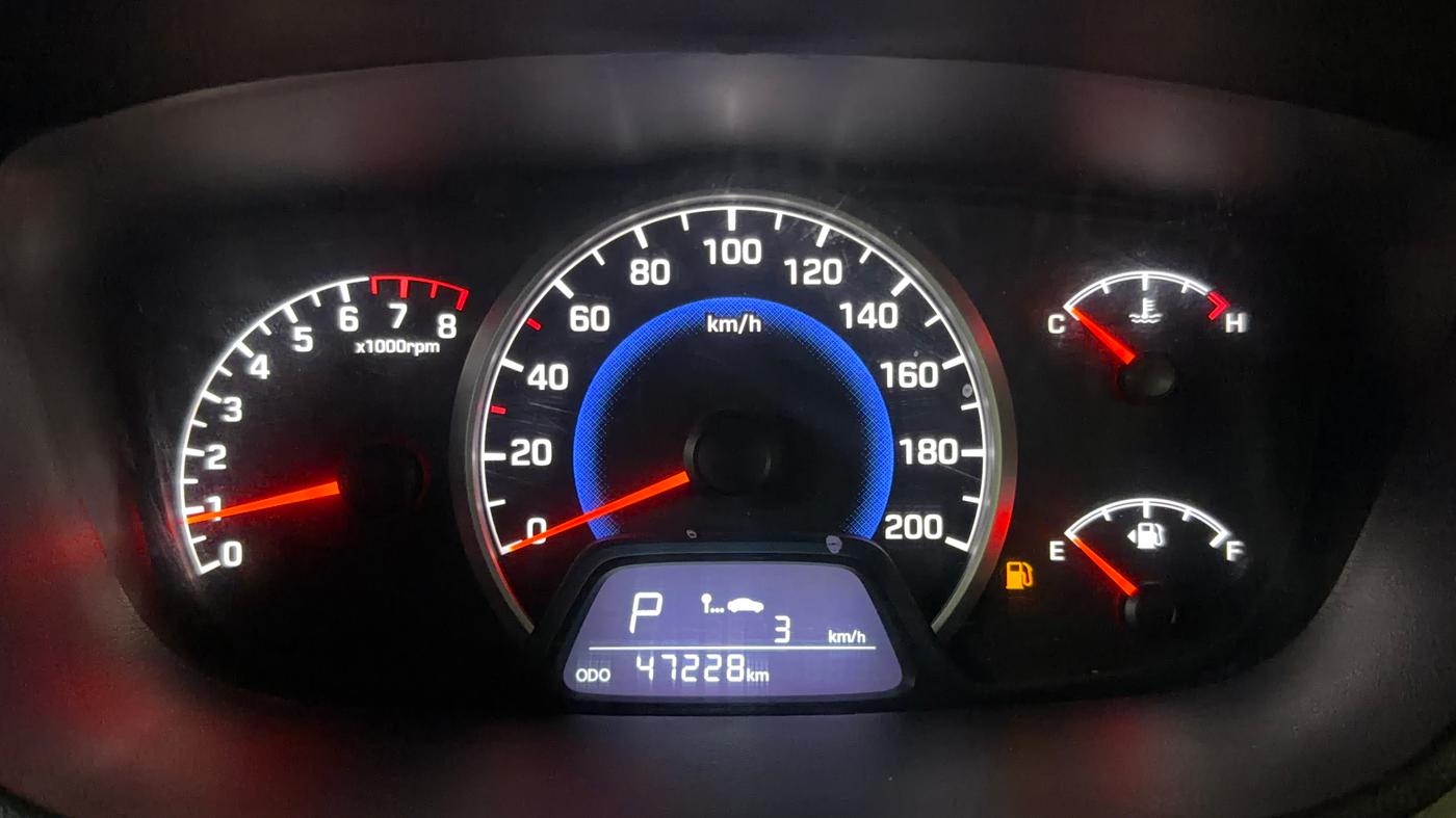 2018 Hyundai Grand i10 MAGNA AT 1.2 KAPPA VTVT, Petrol, Automatic, 47,108 km, Odometer Image