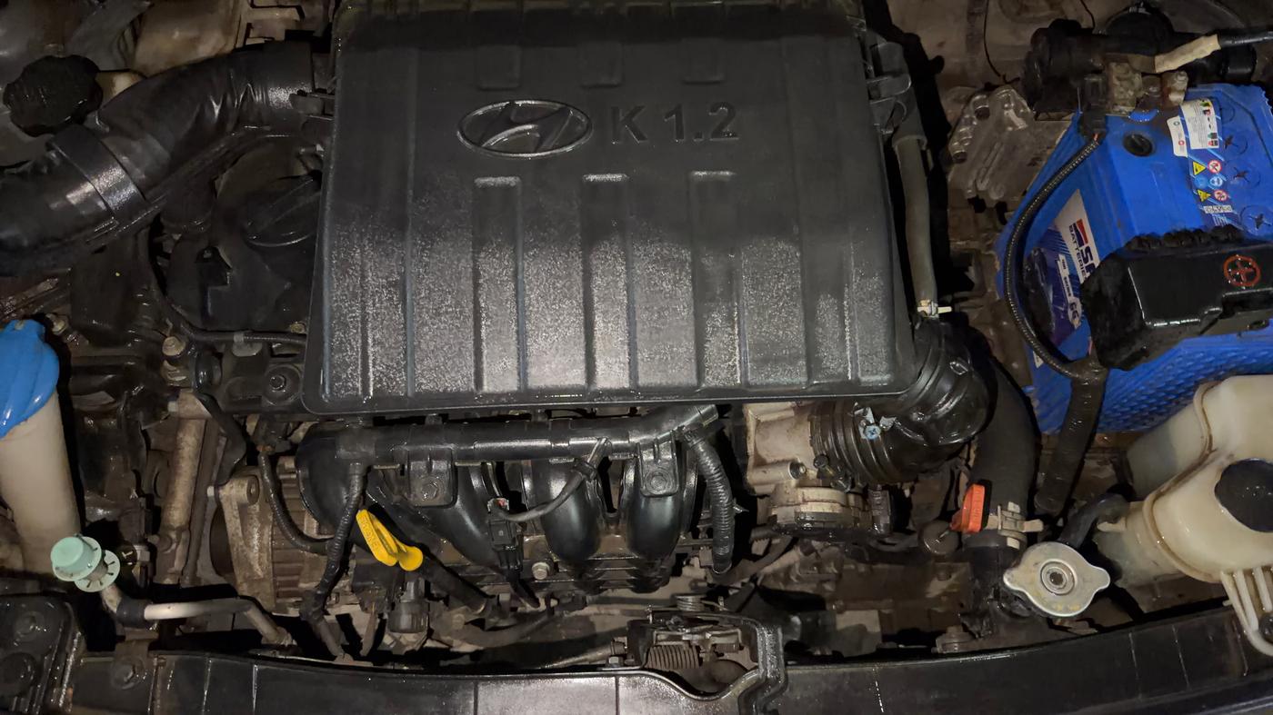 2018 Hyundai Grand i10 MAGNA AT 1.2 KAPPA VTVT, Petrol, Automatic, 47,108 km, Engine View