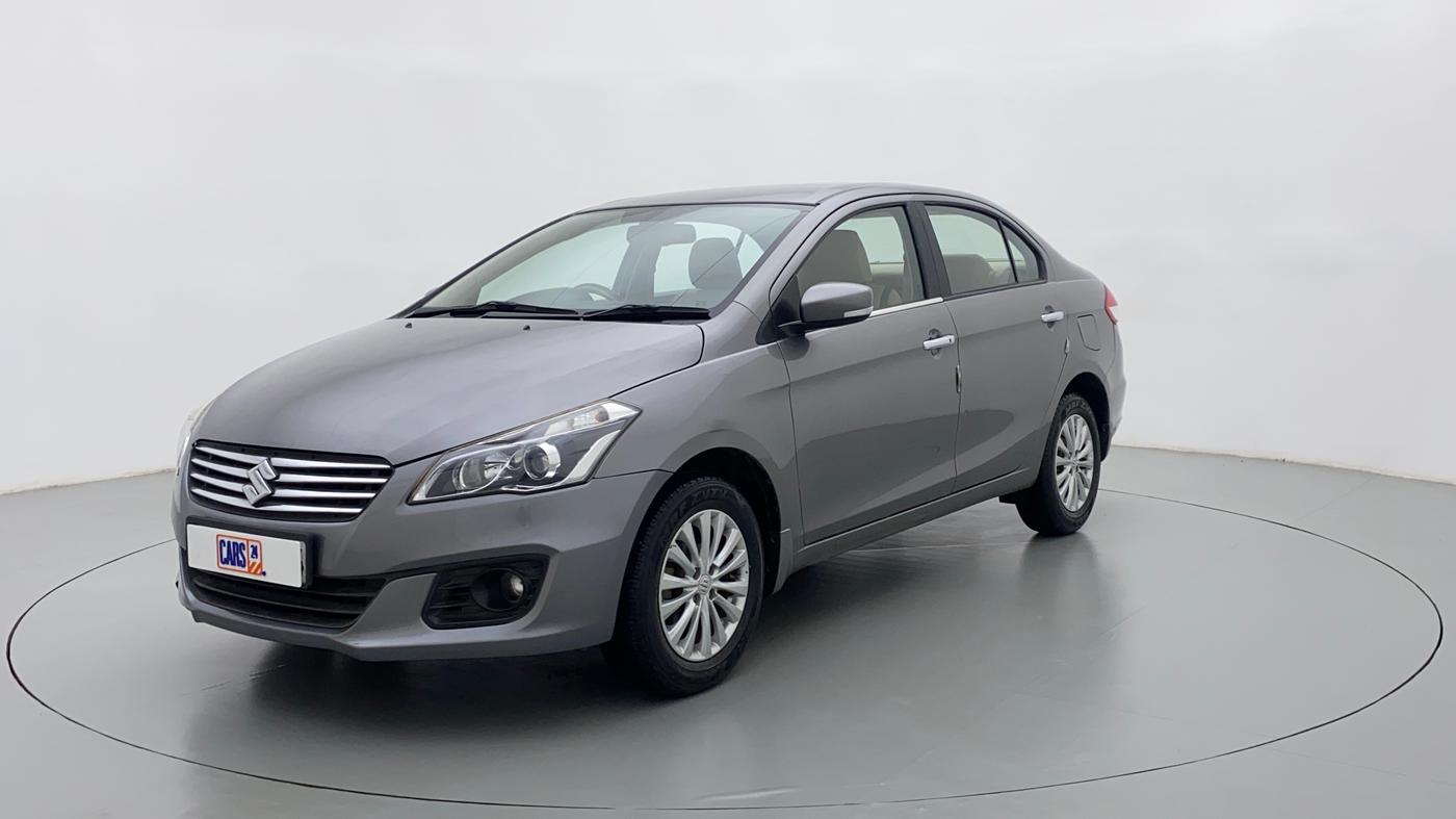 2018 Maruti Ciaz ZETA 1.4 VVT AMT, Petrol, Automatic, 27,048 km, Left Front Diagonal