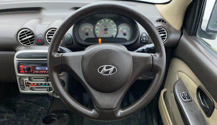 2014 Hyundai Santro Xing GL PLUS, Petrol, Manual, 11,824 km, Steering Wheel Close Up