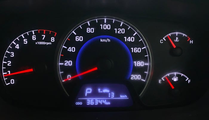 2015 Hyundai Grand i10 ASTA AT 1.2 KAPPA VTVT, Petrol, Automatic, 36,340 km, Odometer Image