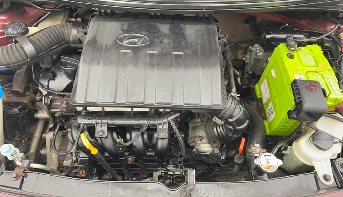 2015 Hyundai Grand i10 ASTA AT 1.2 KAPPA VTVT, Petrol, Automatic, 36,340 km, Engine View