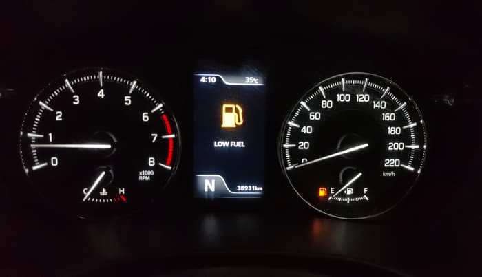 2023 Toyota Glanza V AMT, Petrol, Automatic, 38,925 km, Odometer Image