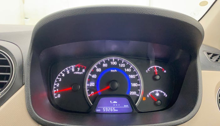 2017 Hyundai Grand i10 SPORTZ 1.2 KAPPA VTVT, Petrol, Manual, 59,232 km, Odometer Image