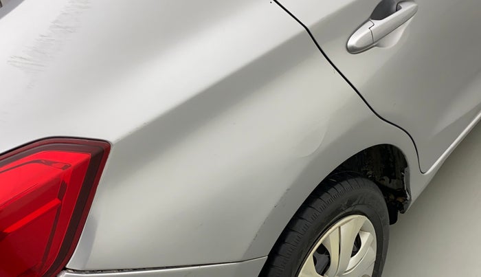 2019 Honda Amaze 1.2L I-VTEC S, Petrol, Manual, 35,163 km, Right quarter panel - Paint has minor damage