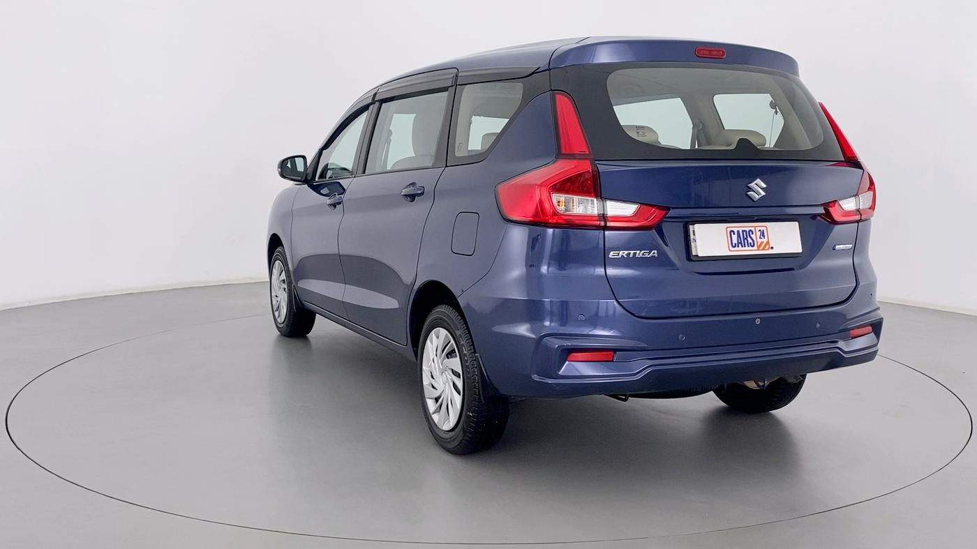 2020 Maruti Ertiga VXI SHVS, Petrol, Manual, 7,759 km, Left Back Diagonal