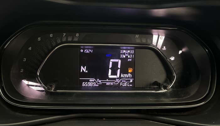 2022 Tata NEXON XZA PLUS (L) DARK EDITION, Petrol, Automatic, 65,940 km, Odometer Image