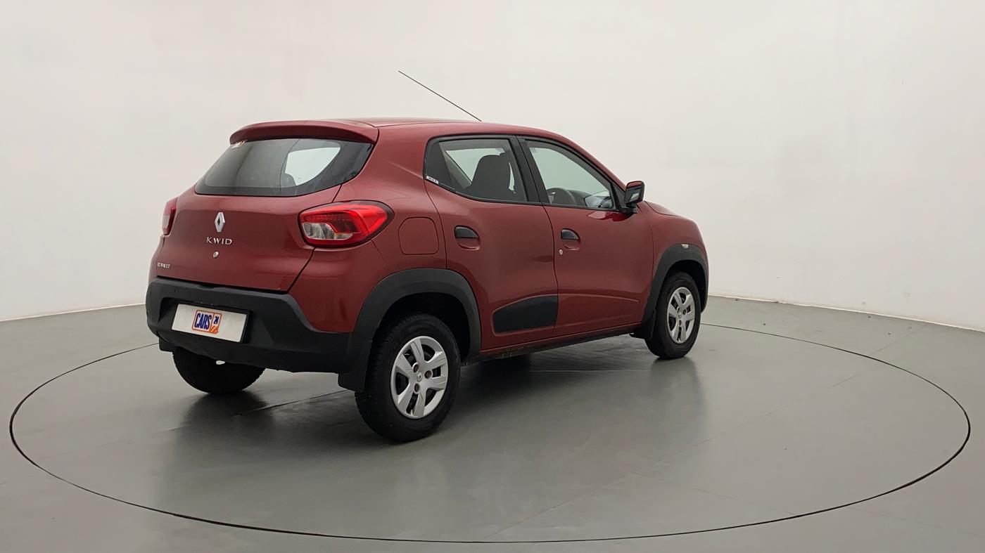 2015 Renault Kwid RXT 0.8 (O), Petrol, Manual, 22,345 km, Right Back Diagonal