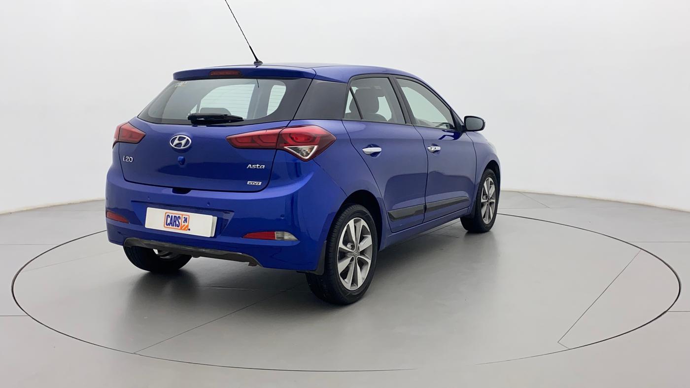 2014 Hyundai Elite i20 ASTA 1.2, Petrol, Manual, 1,12,325 km, Right Back Diagonal
