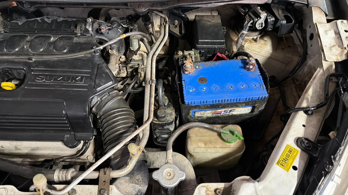 2018 Maruti Wagon R 1.0 VXI, Petrol, Manual, 70,752 km, Engine View - Left