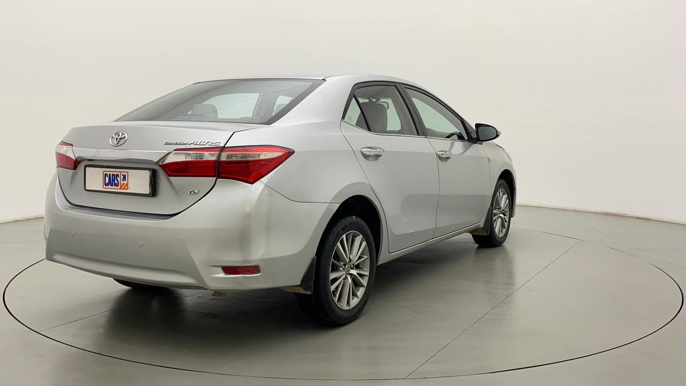 2015 Toyota Corolla Altis VL CVT PETROL, Petrol, Automatic, 66,362 km, Right Back Diagonal