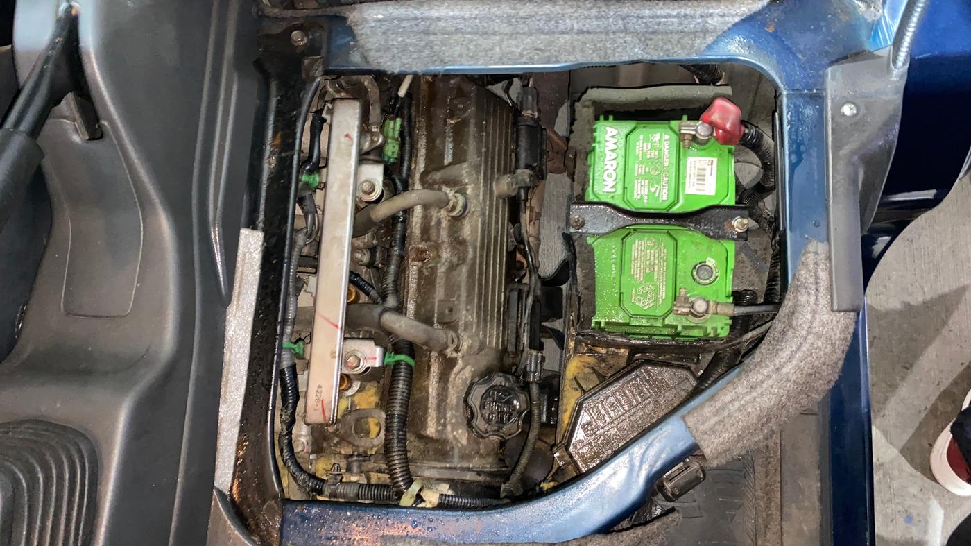 2014 Maruti Eeco 5 STR WITH A/C+HTR, Petrol, Manual, 22,466 km, Engine View - Left