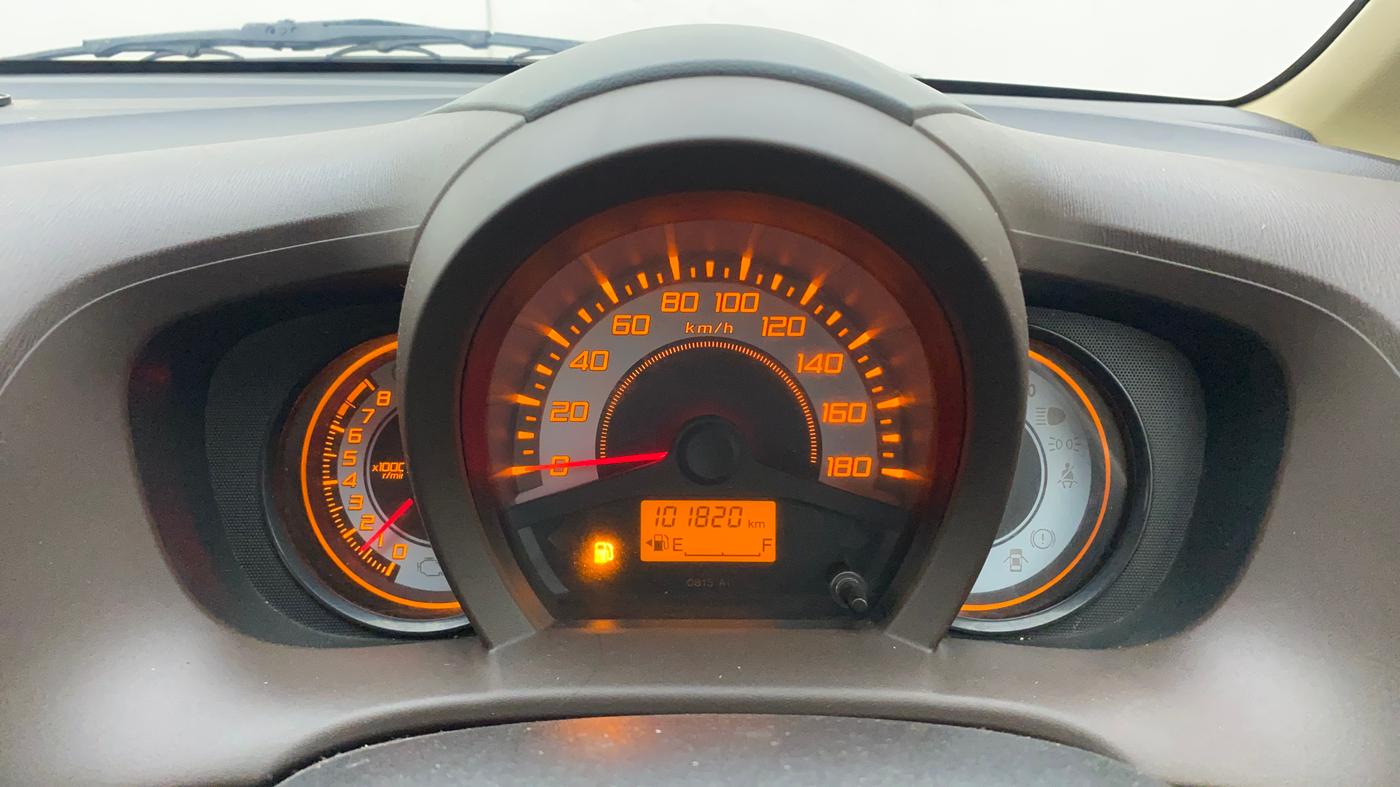 2013 Honda Brio S MT, Petrol, Manual, 1,01,790 km, Odometer Image