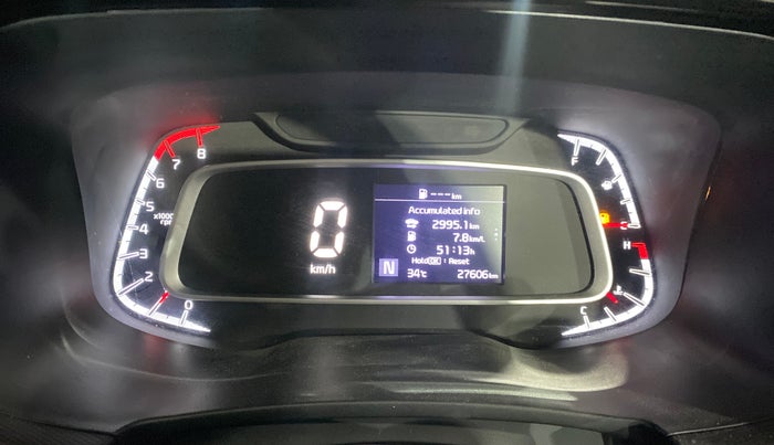 2021 KIA SONET HTX 1.0 IMT, Petrol, Manual, 27,603 km, Odometer Image