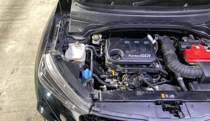 2021 KIA SONET HTX 1.0 IMT, Petrol, Manual, 27,603 km, Engine View - Right