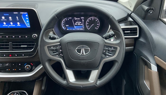 2021 Tata Harrier XZ +, Diesel, Manual, 19,478 km, Steering Wheel Close Up
