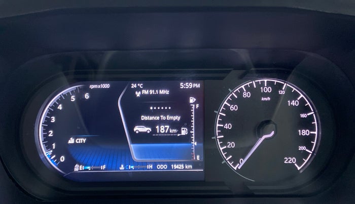 2021 Tata Harrier XZ +, Diesel, Manual, 19,478 km, Odometer Image