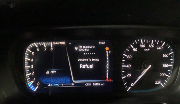 2021 Tata PUNCH CREATIVE  MT, Petrol, Manual, 38,399 km, Odometer Image