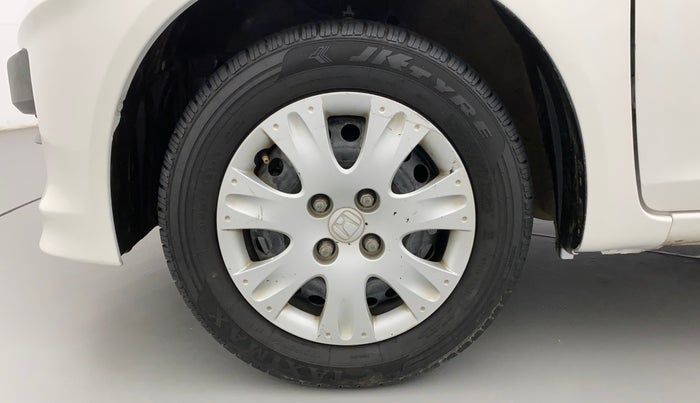 2015 Honda Brio S MT, Petrol, Manual, 1,11,585 km, Left Front Wheel