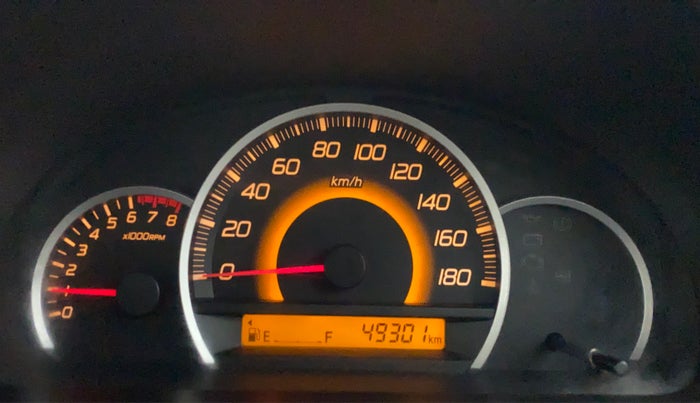 2014 Maruti Wagon R 1.0 VXI, Petrol, Manual, 49,301 km, Odometer Image