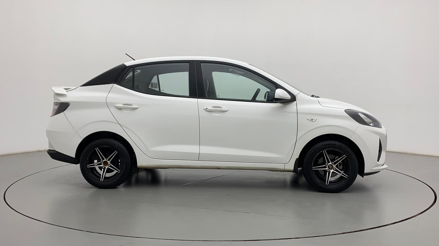 2022 Hyundai AURA S 1.2 CNG, CNG, Manual, 28,182 km, Right Side View