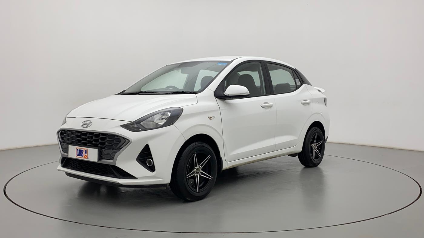 2022 Hyundai AURA S 1.2 CNG, CNG, Manual, 28,182 km, Left Front Diagonal