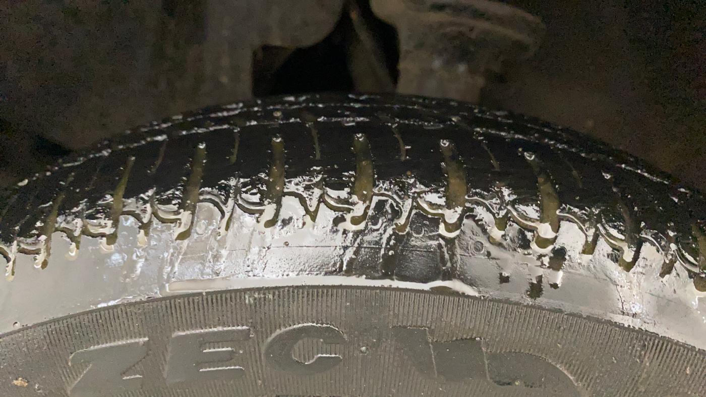 2017 Tata Nano TWIST XTA, Petrol, Automatic, 31,661 km, Left Front Tyre Tread