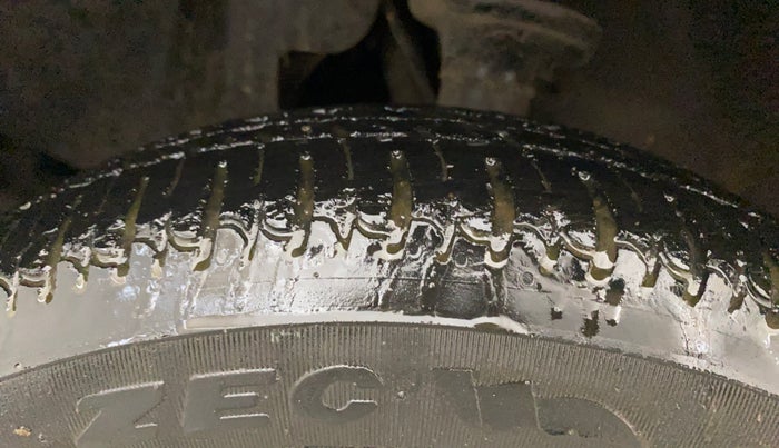 2017 Tata Nano TWIST XTA, Petrol, Automatic, 31,661 km, Left Front Tyre Tread