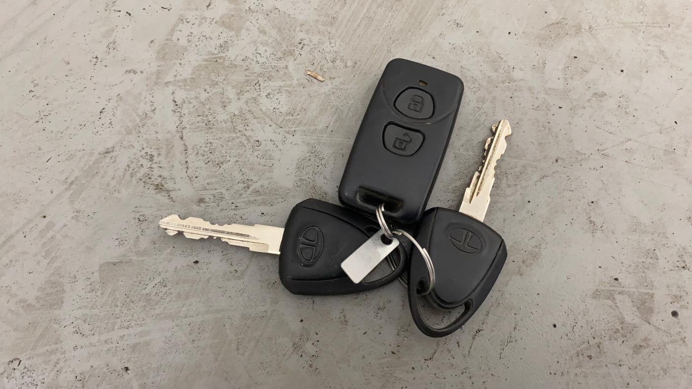 2017 Tata Nano TWIST XTA, Petrol, Automatic, 31,661 km, Key Close Up