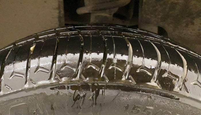 2017 Tata Nano TWIST XTA, Petrol, Automatic, 31,661 km, Left Rear Tyre Tread